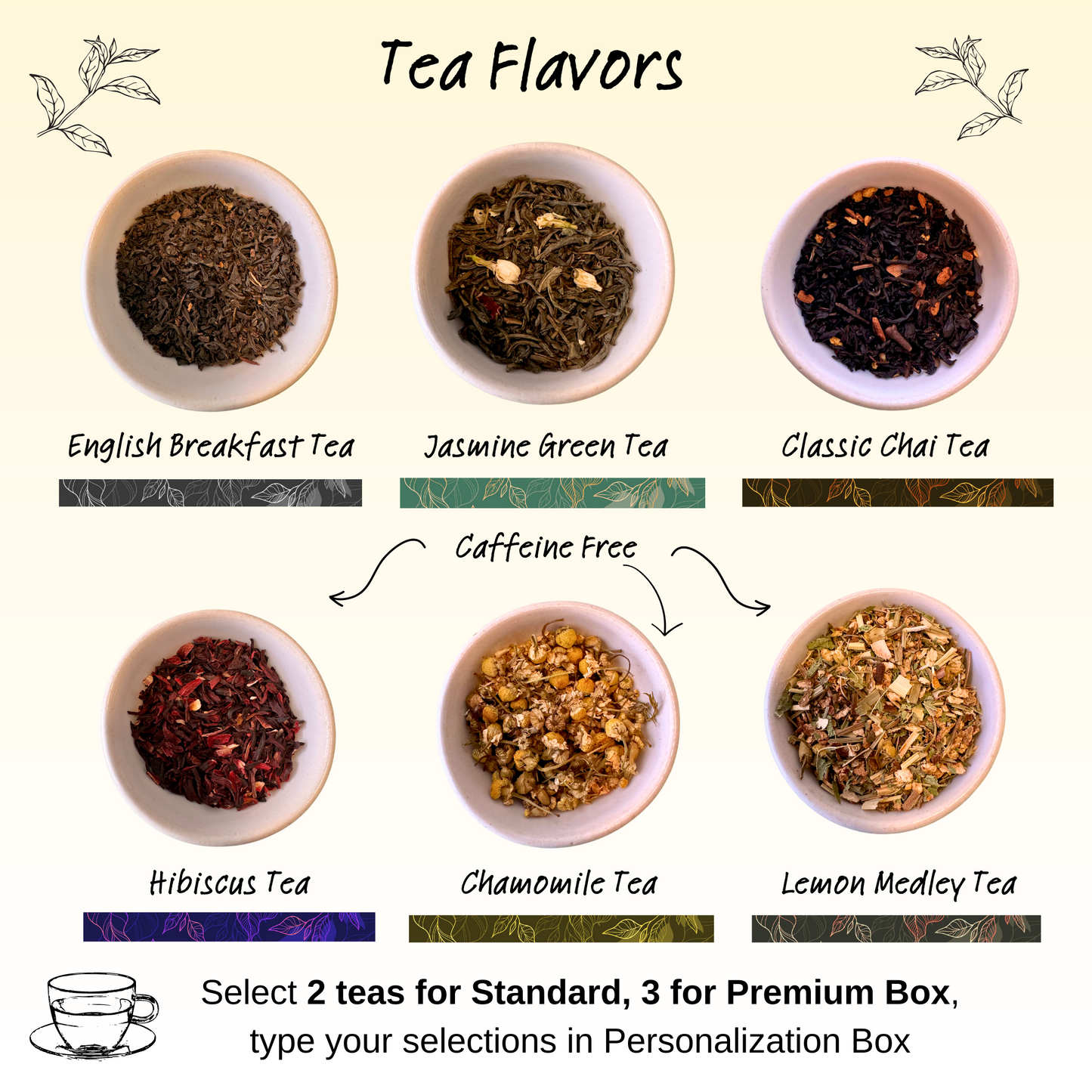 Premium Loose Leaf Tea Gift Box Set