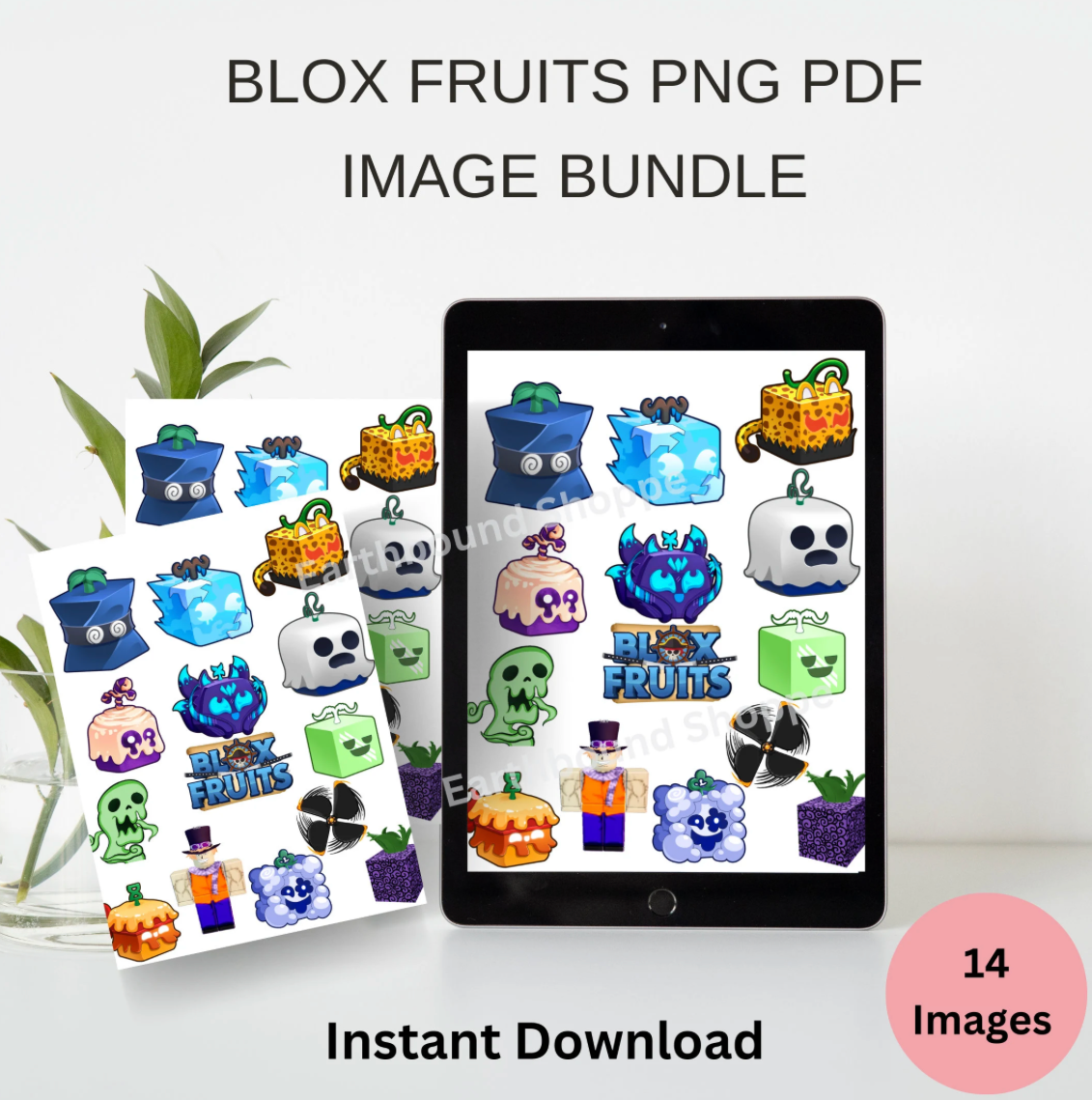 Roblox Blox Fruits Roblox PNG Image Bundle