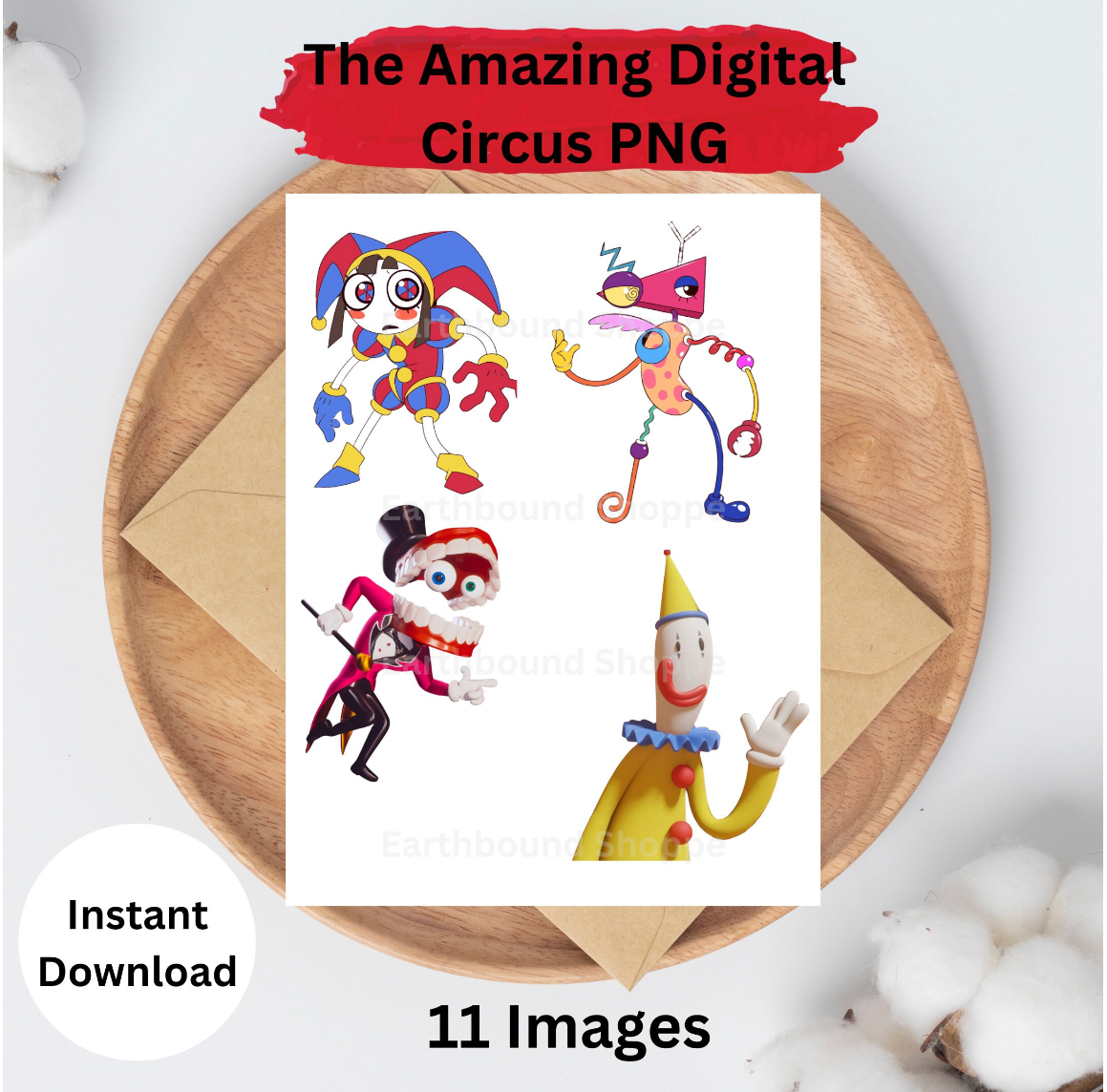 The Amazing Digital Circus PNG Images