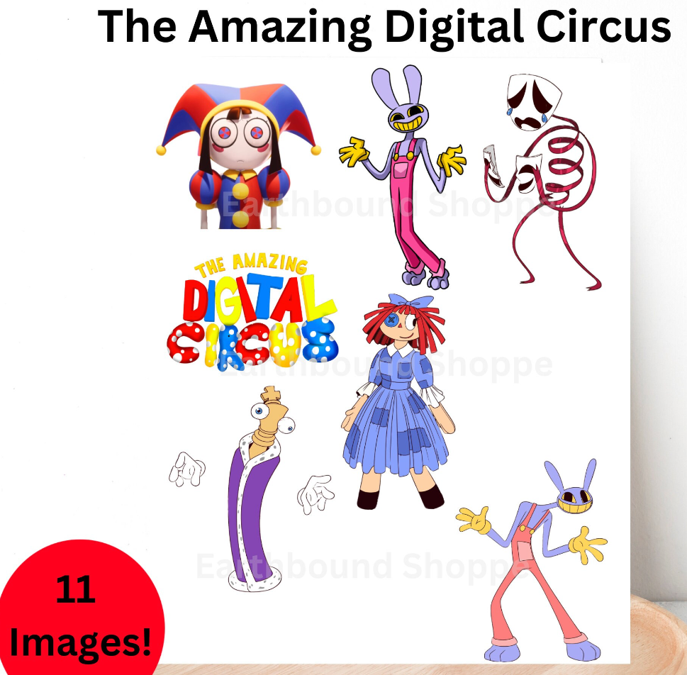 The Amazing Digital Circus PNG Images