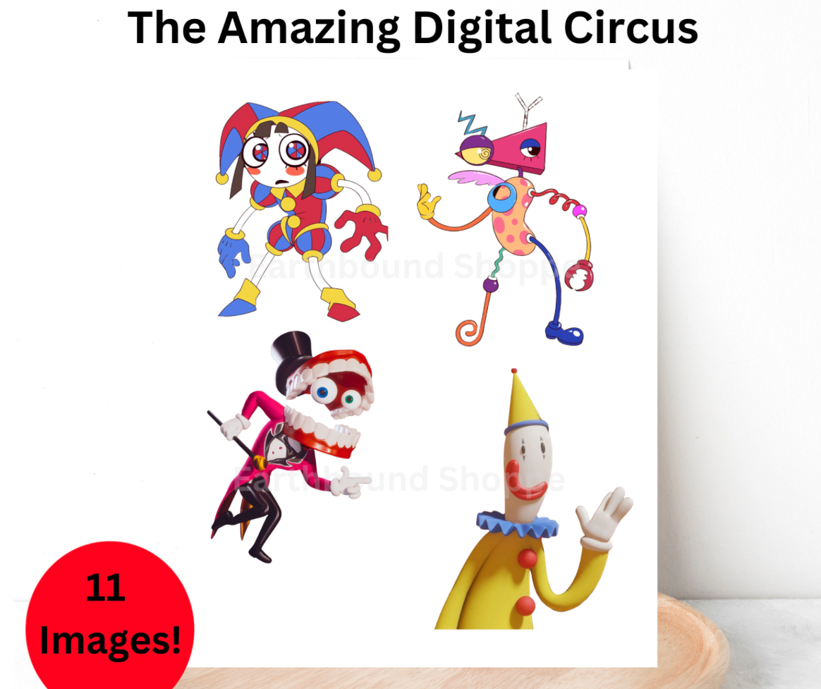 The Amazing Digital Circus PNG Images