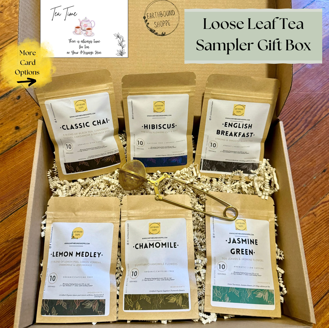 Loose Leaf Sampler Tea Gift Box