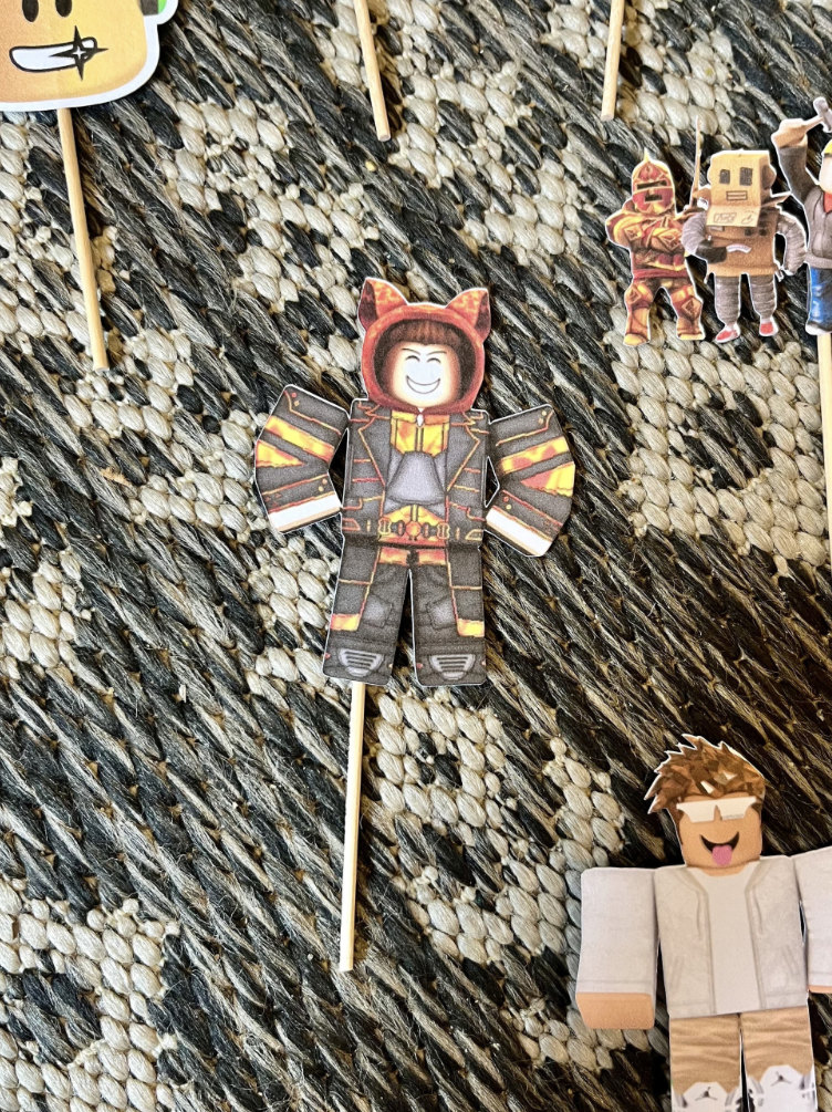 Roblox Boy Cupcake Toppers