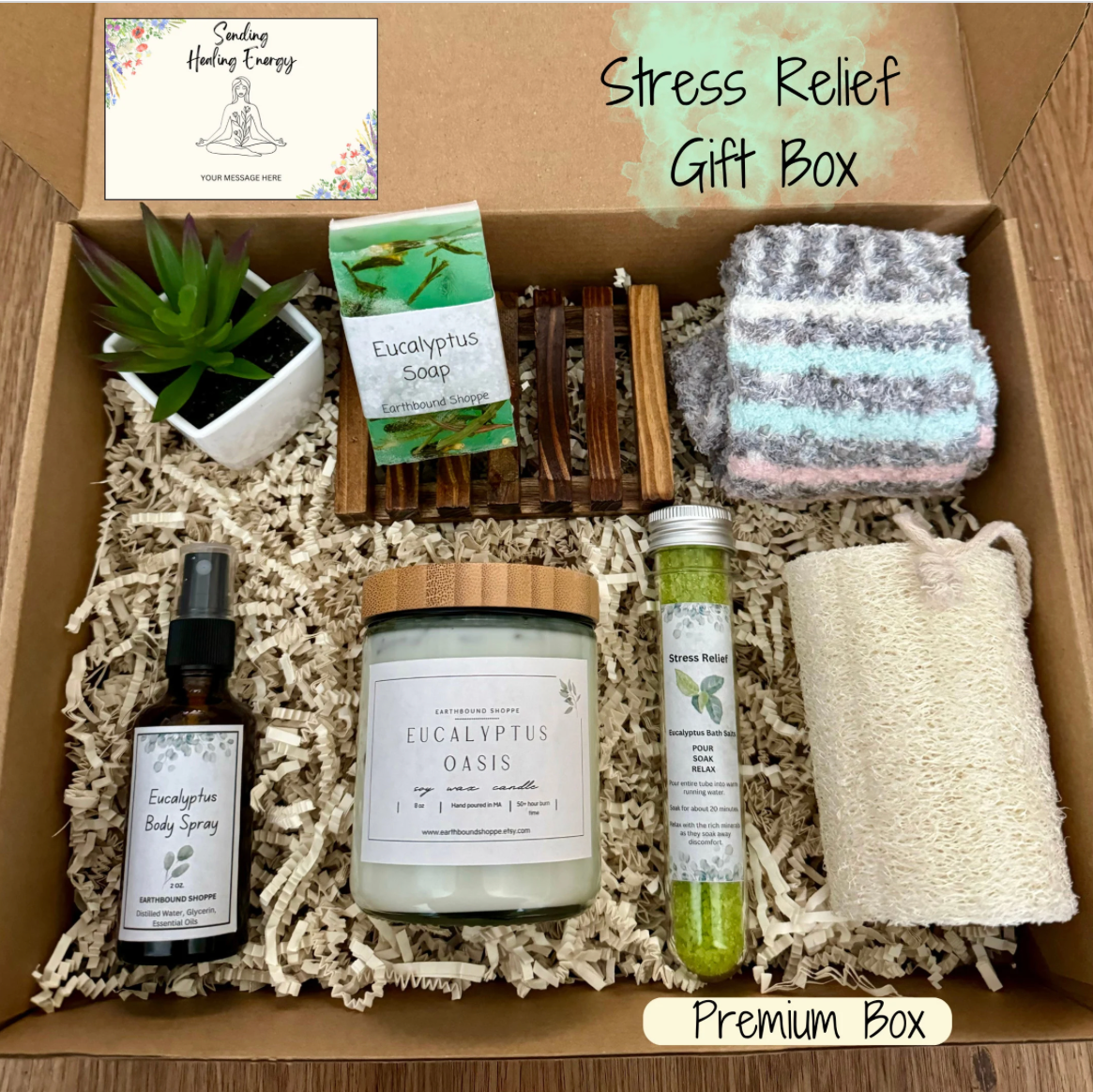 Eucalyptus Stress Relief Gift Box